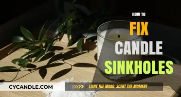 Repairing Candle Sinkholes: Quick and Easy Solutions