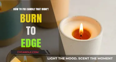 Revive Your Candle: Tips to Fix Uneven Wax Burn