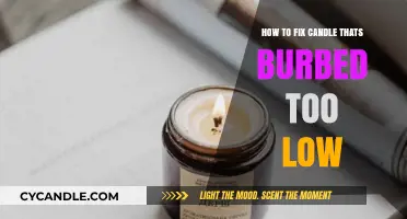 Salvaging a Sunken Candle: Quick and Easy Fixes