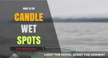 Ways to Prevent and Fix Candle Wet Spots