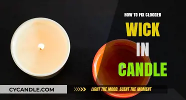 Fixing a Clogged Wick: Simple Steps to Revive Your Candle