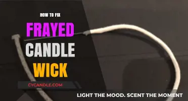 Quick Fixes for Frayed Candle Wicks: Restore Your Flame Effortlessly