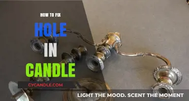Repairing Candles: Fixing Holes, Restoring Beauty