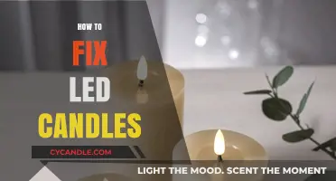 LED Candles: Quick Fixes for Common Problems