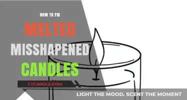 Repairing Melted Candles: Quick and Easy DIY Solutions