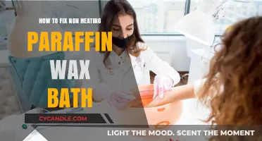 Quick Fixes for a Non-Heating Paraffin Wax Bath: Troubleshooting Guide