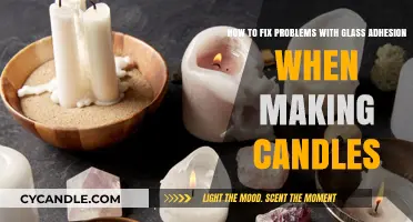 Fixing Glass Adhesion Issues for Candle Making