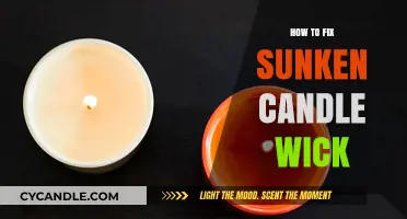 Revive Your Candles: Simple Steps to Fix a Sunken Wick