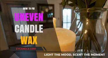 Smooth Out Your Candles: Easy Fixes for Uneven Wax