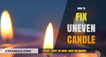 Easy Ways to Fix an Uneven Candle Burn