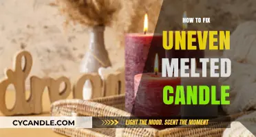 Repairing Uneven Candle Wax: A Quick Fix Guide