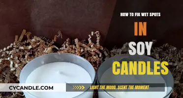 Fixing Wet Spots: A Guide to Perfect Soy Candles