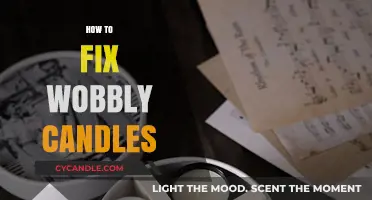 Firming Up Your Candles: Stop the Wobble
