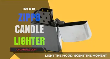 Easy Fixes for Your Zippo Candle Lighter: A Step-by-Step Guide
