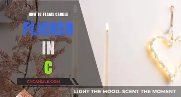 Simulating Realistic Candle Flicker in C