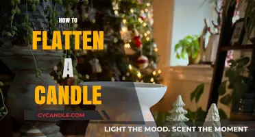 Flattening Candles: Easy Steps to Create a Unique Design