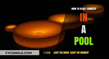 Floating Candles: A Magical Pool Feature