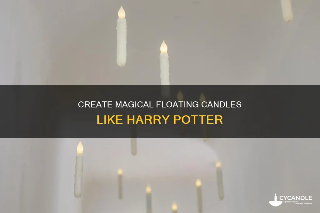 how to floating candles harry potter