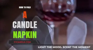 Folding a Candle Napkin: Easy, Step-by-Step Guide