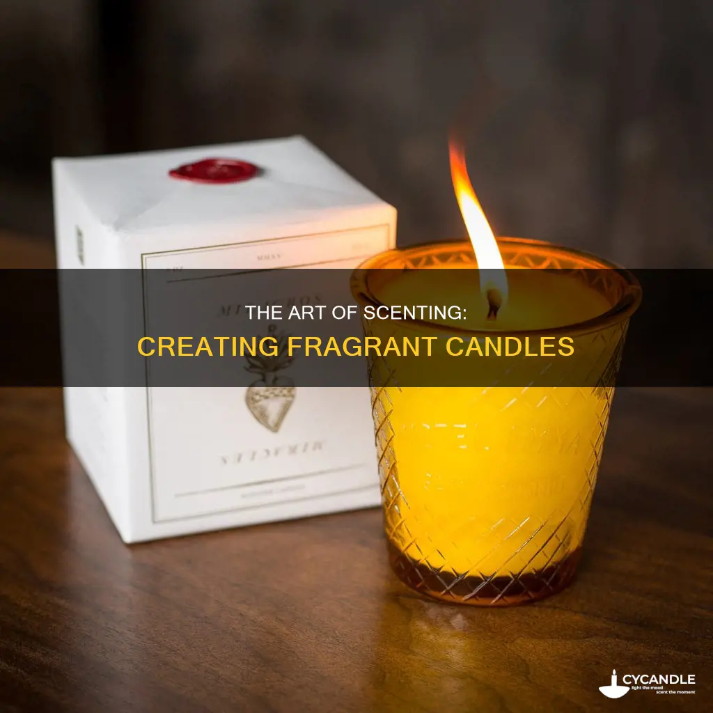 how to fragrance candles