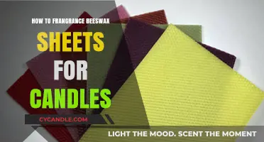 Scented Candle Sheets: Fragrancing Your Beeswax Sheets