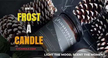 The Art of Frosting Candles: A Step-by-Step Guide