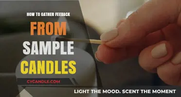 Seeking Scent-sational Feedback: Sampling Candles