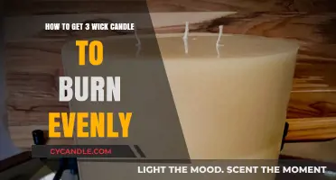 Mastering the Art of Evenly Burning 3-Wick Candles: Tips and Tricks