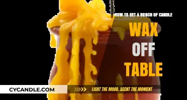 Easy Ways to Remove Candle Wax from Your Table Effortlessly