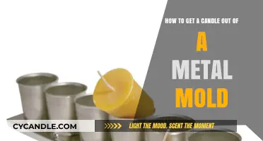 Effortless Candle Removal: Tips for Extracting Candles from Metal Molds