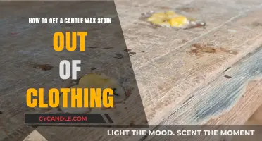 Quick Fixes: Removing Candle Wax Stains from Clothes Effortlessly