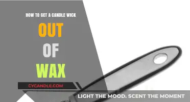 Easy Steps to Remove a Candle Wick from Hardened Wax