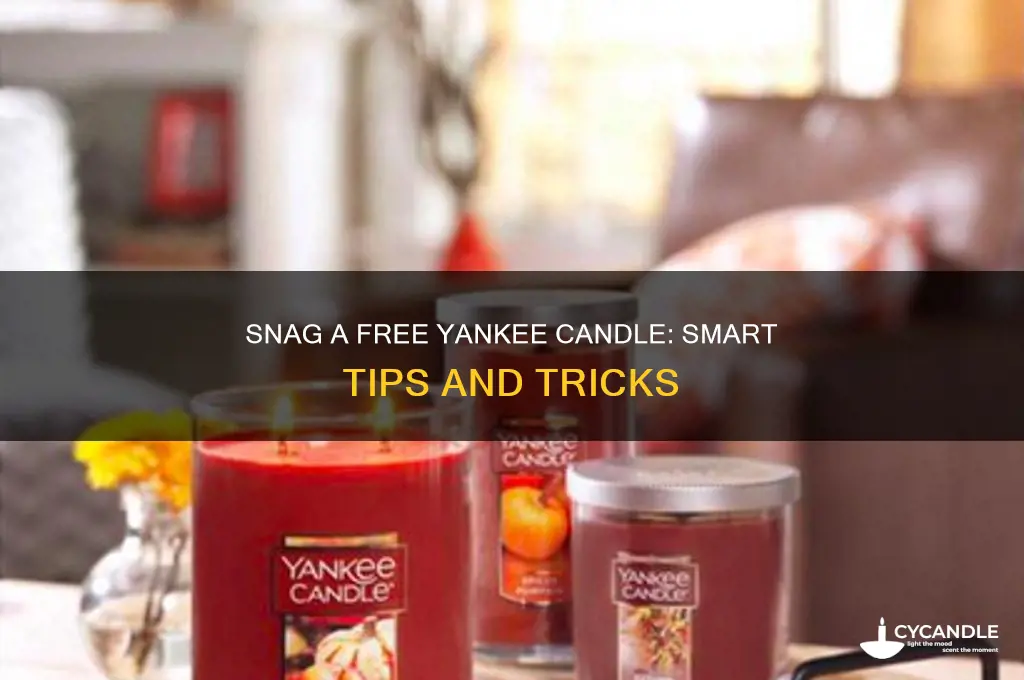 how to get a free yankee candle