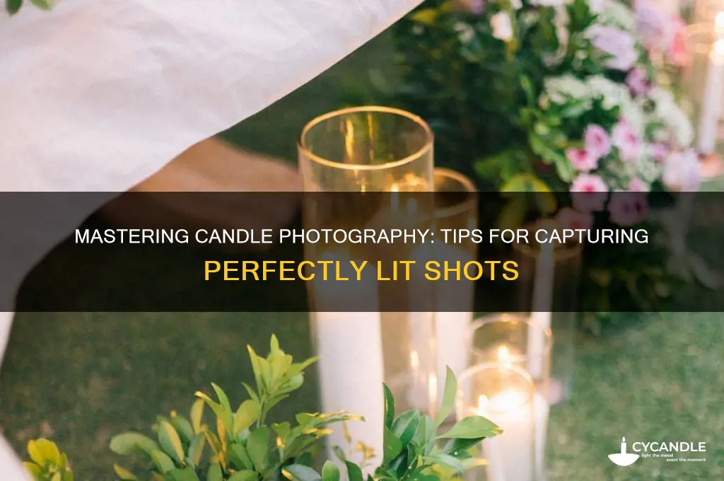 how to get a good candle shot