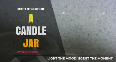 Effortless Ways to Remove Labels from Candle Jars Cleanly