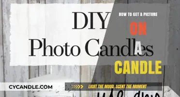 Creative Candle Decor: Easy Steps to Transfer Images onto Wax