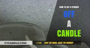 Easy Steps to Remove Stickers from Candles Without Damaging Them