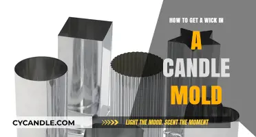 Mastering Candle Making: Securing a Wick in Your Mold Effortlessly