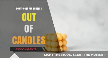 Effective Techniques to Eliminate Air Bubbles in Homemade Candles