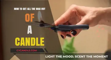 Mastering Candle Care: A Guide to Complete Wax Removal