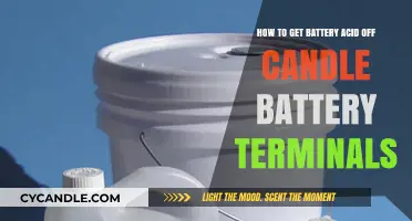 Effective Methods to Clean Battery Acid from Candle Battery Terminals