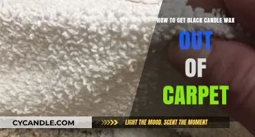 Effective Methods to Remove Black Candle Wax from Your Carpet