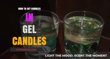 Creating Effortless Bubbles in Gel Candles: A Step-by-Step Guide