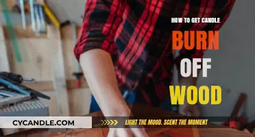 Effective Methods to Remove Candle Wax from Wood Surfaces