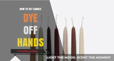 Effective Ways to Remove Candle Dye Stains from Your Hands