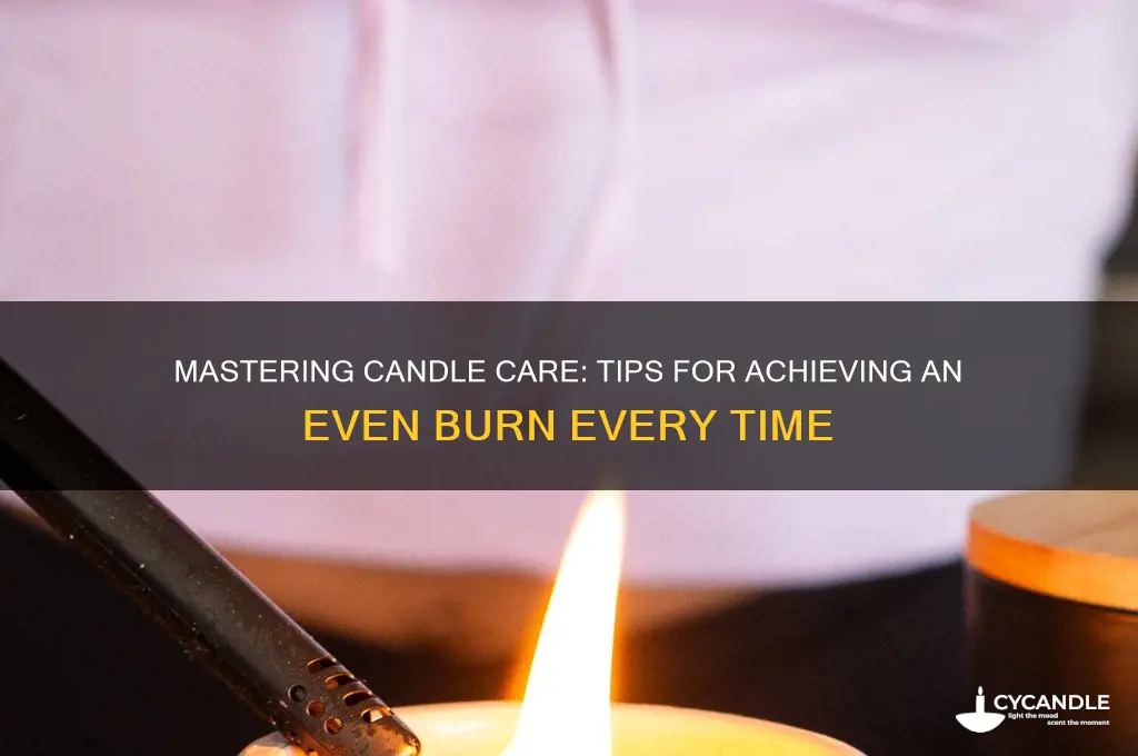 how to get candle even again