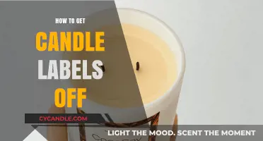 Easy Methods to Remove Candle Labels Without Damaging the Glass
