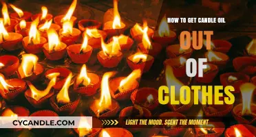 Effective Methods to Remove Candle Oil Stains from Your Clothes