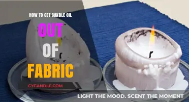 Effective Methods to Remove Candle Oil Stains from Fabric Easily