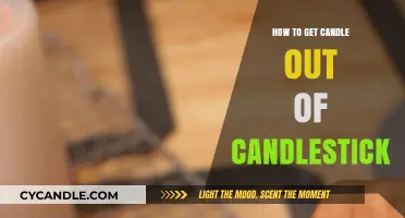 Easy Ways to Safely Remove Stuck Candle from Candlestick Holder